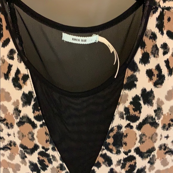 Urban Outfitters Kimchi Blue Leopard Dress XS - Picture 4 of 7